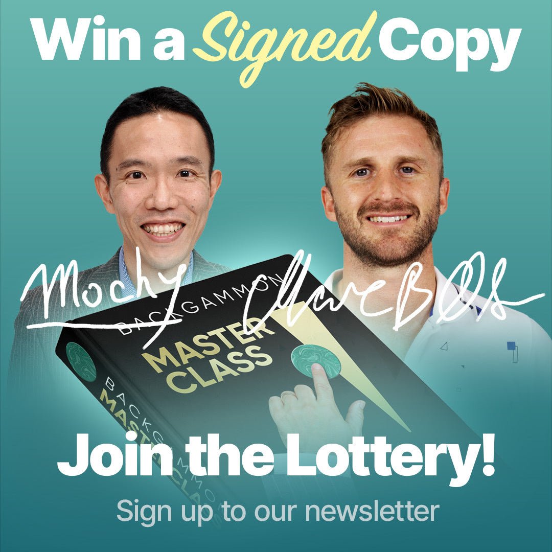 🎲 Win a Signed Copy of "Backgammon Masterclass" by Mochy and Marc! 🎲 - Backgammon Galaxy