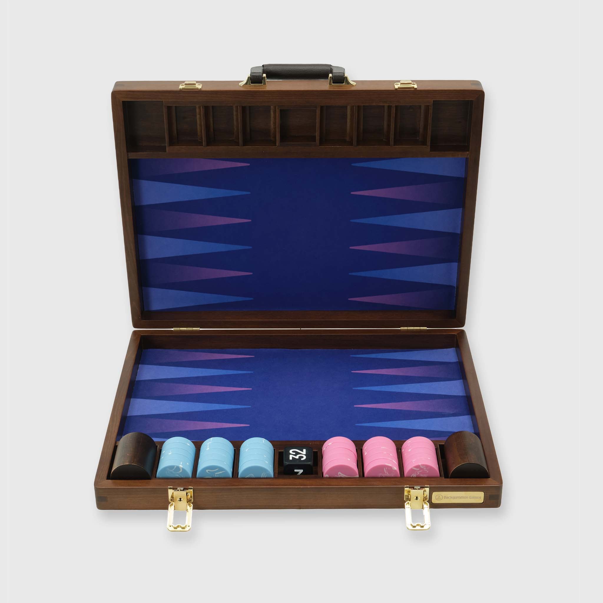 Monte-Carlo-Grand-Prix-Brett, luxuriöses Backgammon-Set, klassisches Backgammon-Thema