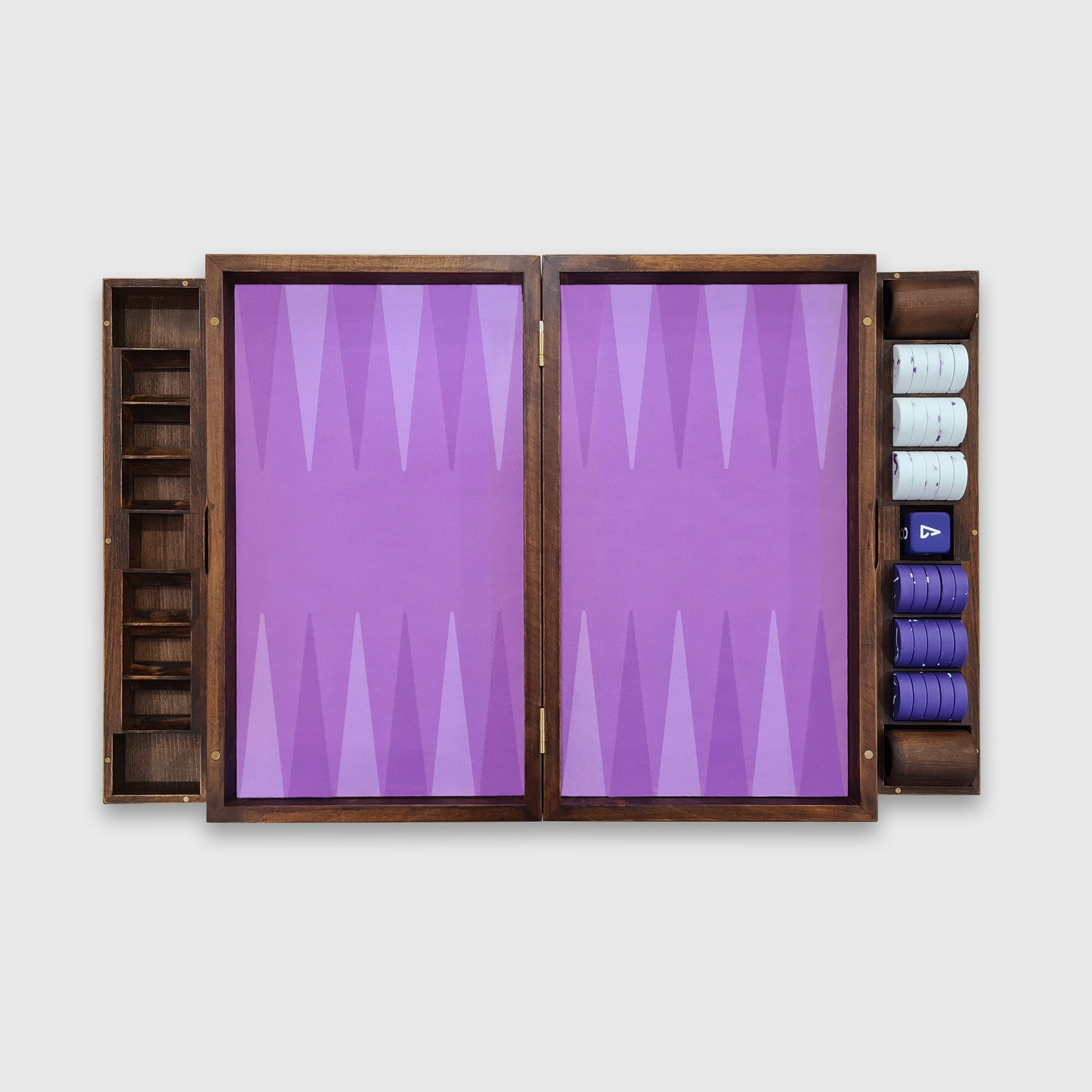 Tavola di terra, set da backgammon di lusso, design innovativo, ecologico