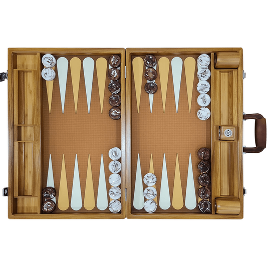 American Cherry, Luxury Backgammon Set, FM Gammon