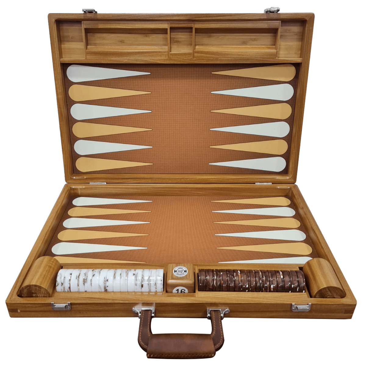 American Cherry, Luxus-Backgammon-Set, FM Gammon