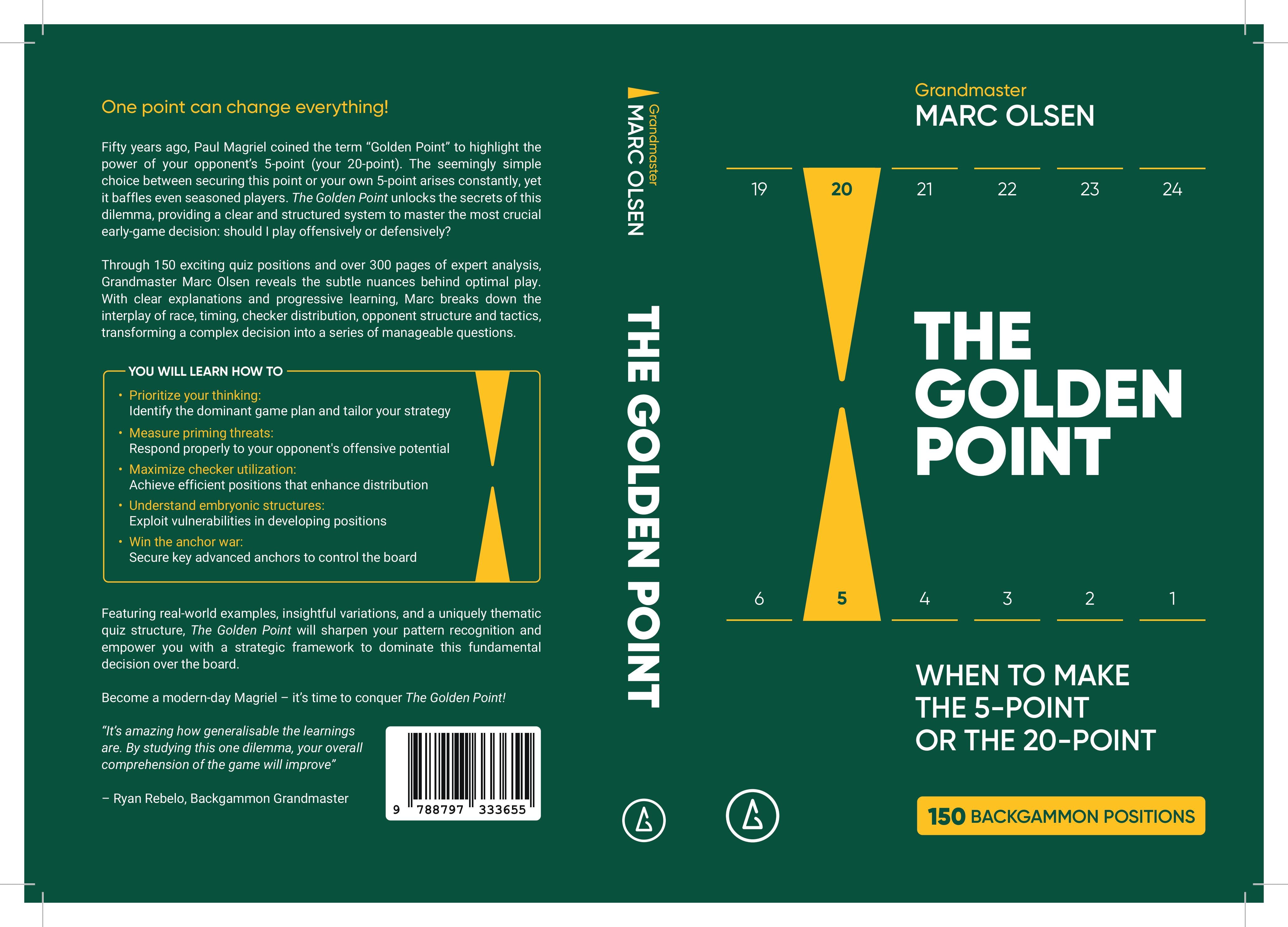 The Golden Point, by Marc Olsen, Print book, Softcover