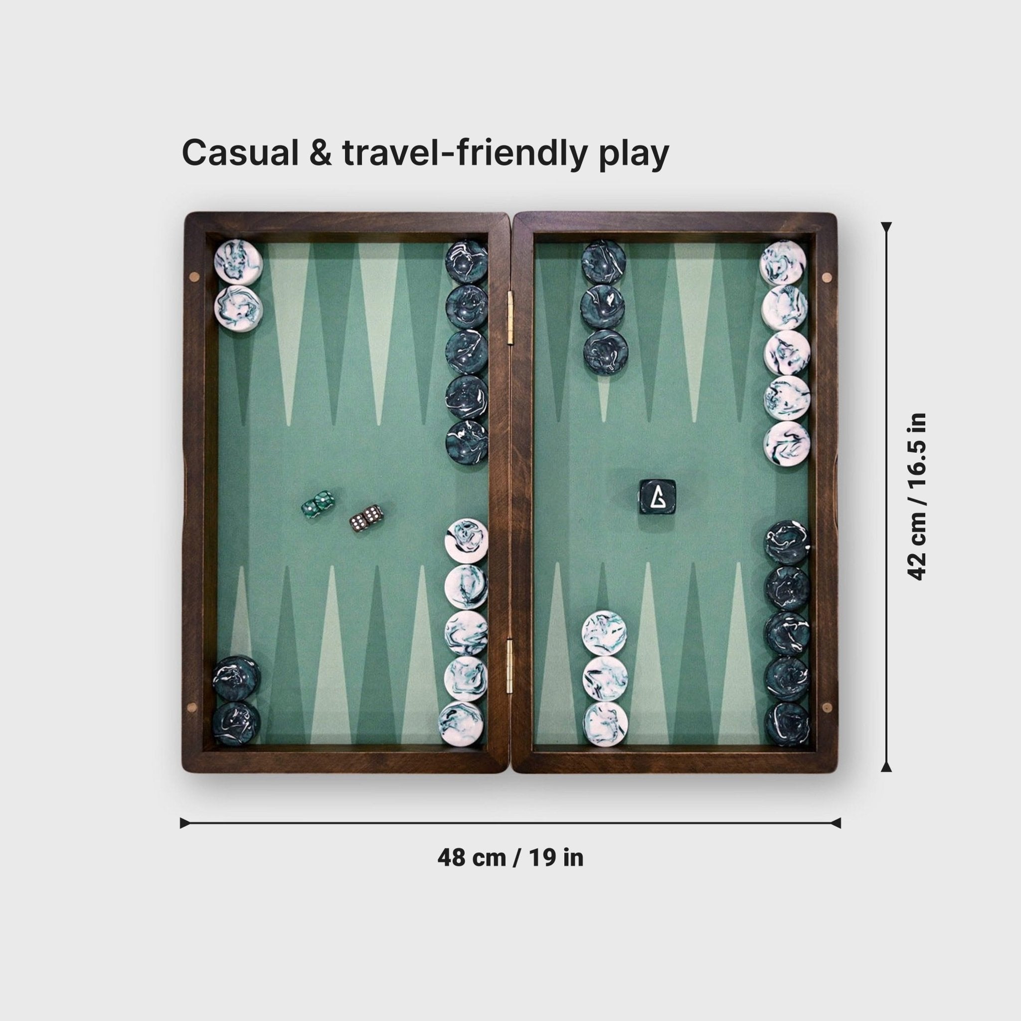 Adventure Board - Earth, Size: Travel - Backgammon Galaxy