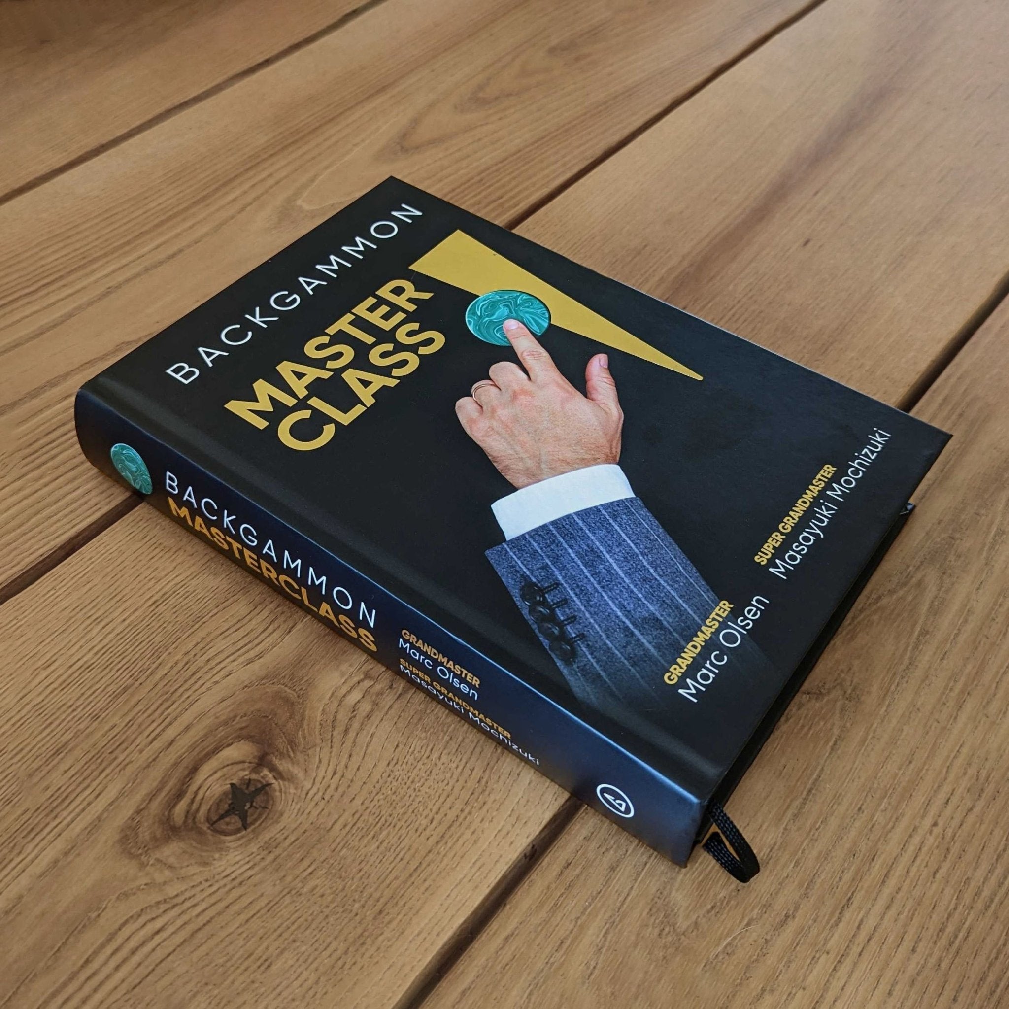 Backgammon Masterclass, by Marc Olsen & Masayuki Mochizuki, Hard- or Softcover - Backgammon Galaxy