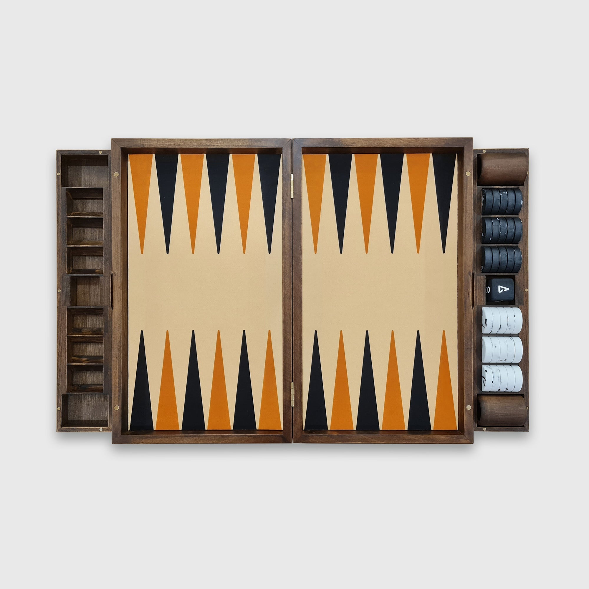 Earth Board - Casablanca, Size: Tournament - Backgammon Galaxy