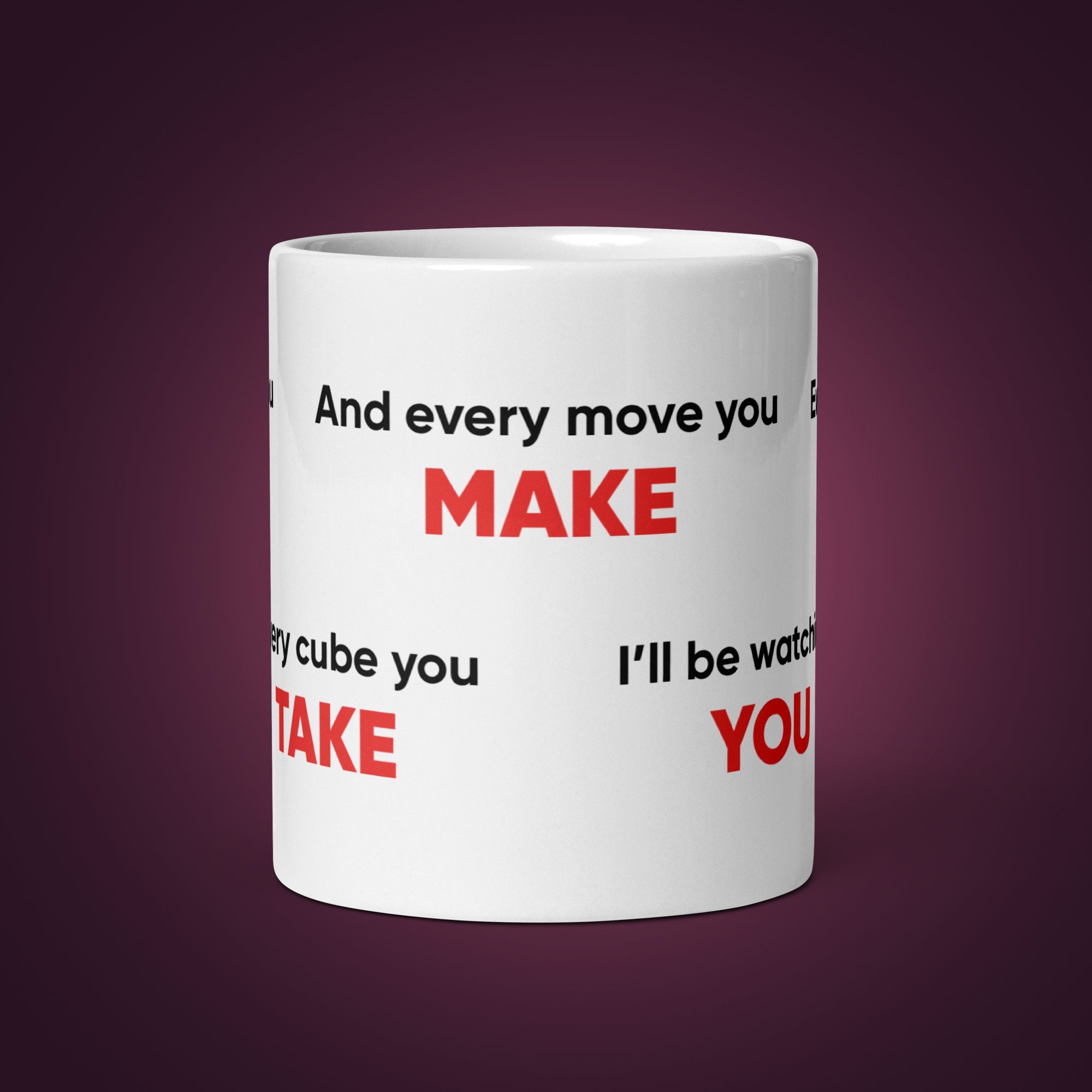 "Every Dice You Shake" Mug - Backgammon Galaxy