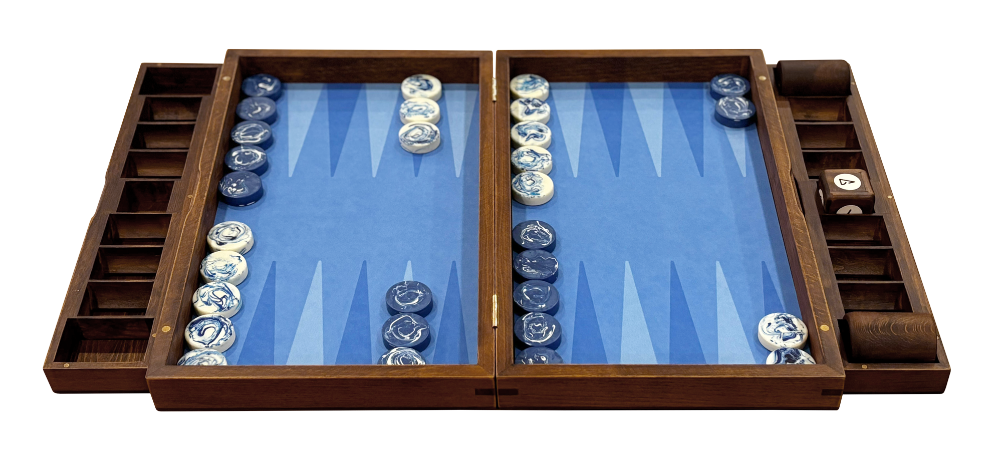 Tavola di terra, set da backgammon di lusso, design innovativo, ecologico