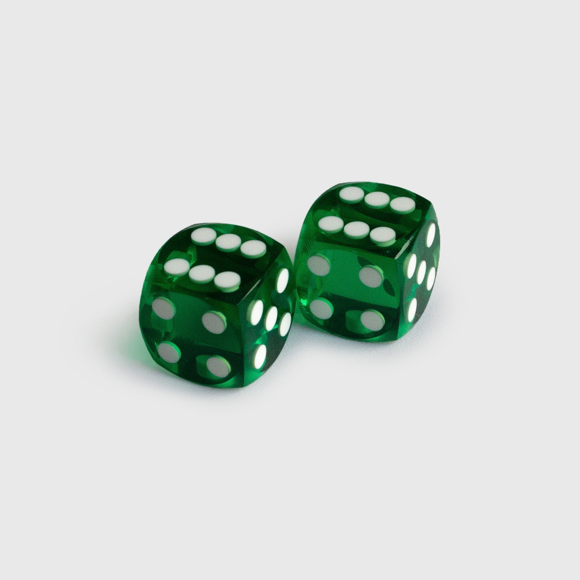 Precision Dice Pair, Glossy, Outlet, United Kingdom - Backgammon Galaxy