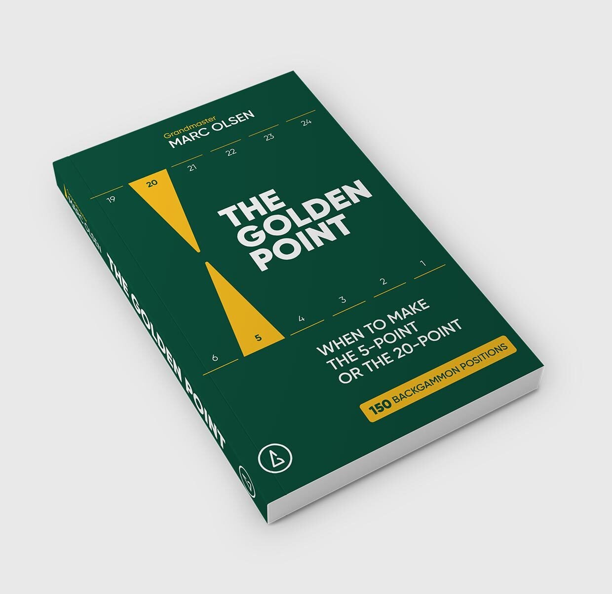 The Golden Point, by Marc Olsen, Print book, Softcover - Backgammon Galaxy
