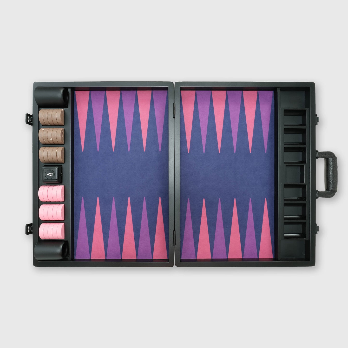 The VOID Board, 2nd Generation, Andromeda Edition, Interstellar Series, Luxury Backgammon Set, by Backgammon Galaxy