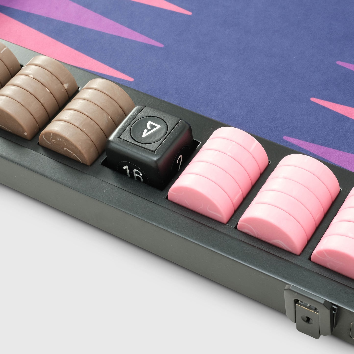 The VOID Board, 2nd Generation, Andromeda Edition, Interstellar Series, Luxury Backgammon Set, by Backgammon Galaxy