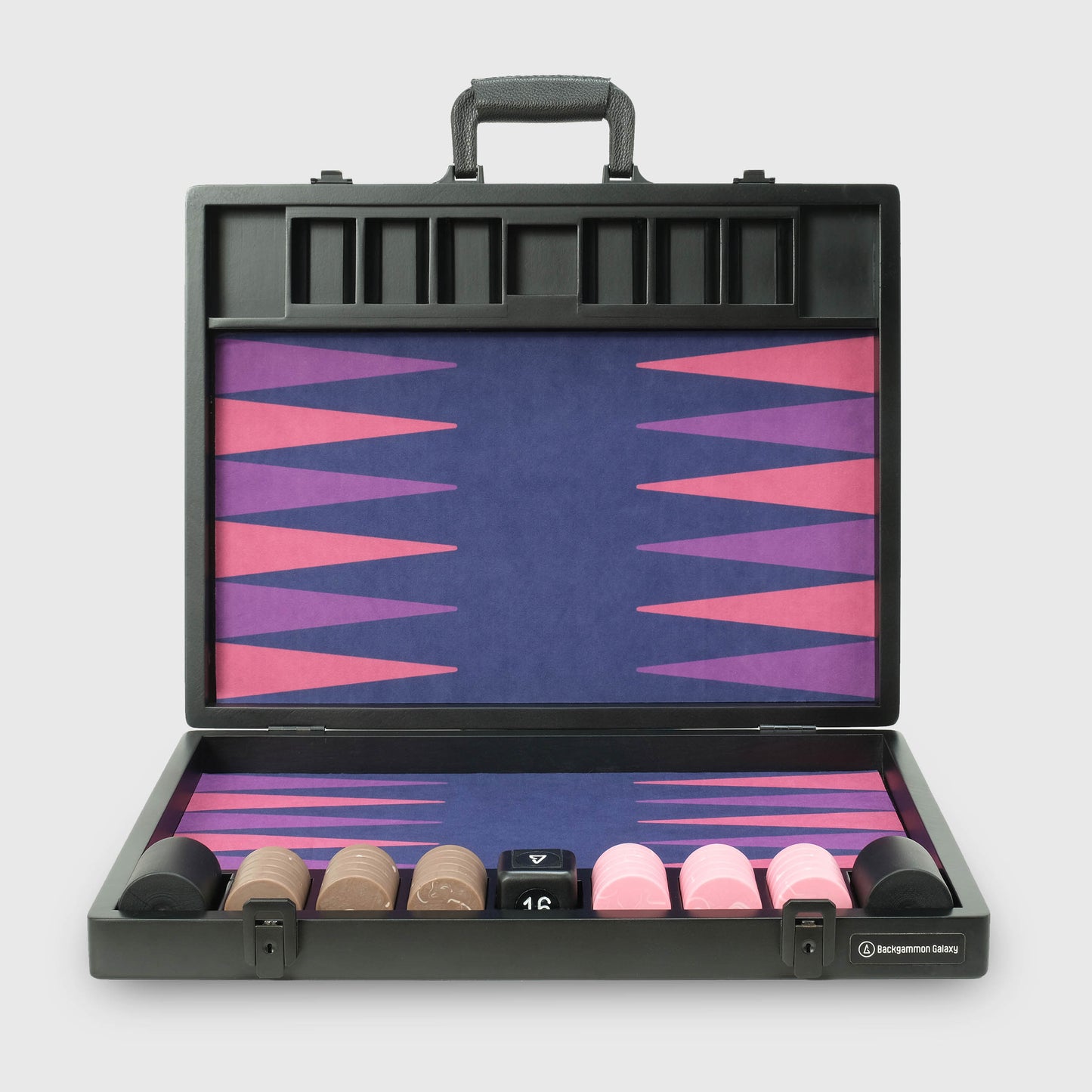 The VOID Board, 2nd Generation, Andromeda Edition, Interstellar Series, Luxury Backgammon Set, by Backgammon Galaxy