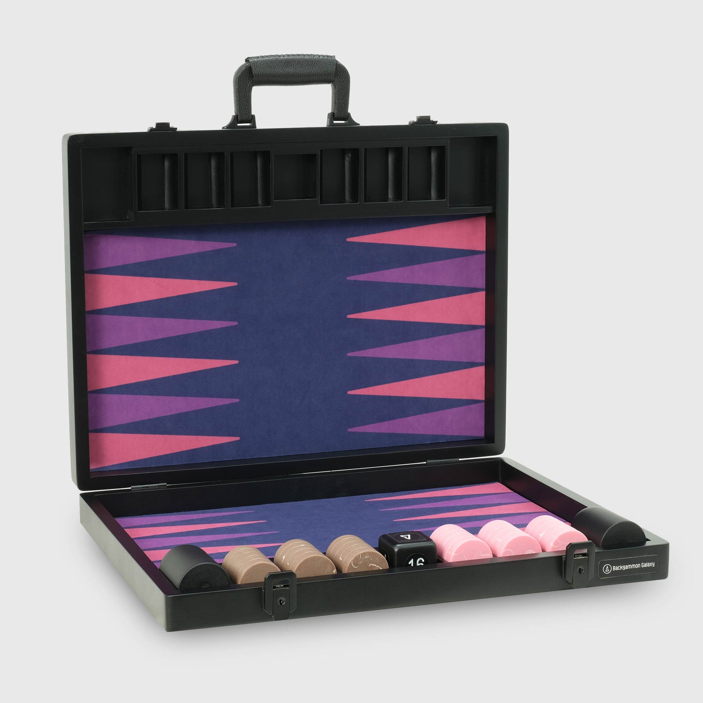 The VOID Board, 2nd Generation, Andromeda Edition, Interstellar Series, Luxury Backgammon Set, by Backgammon Galaxy
