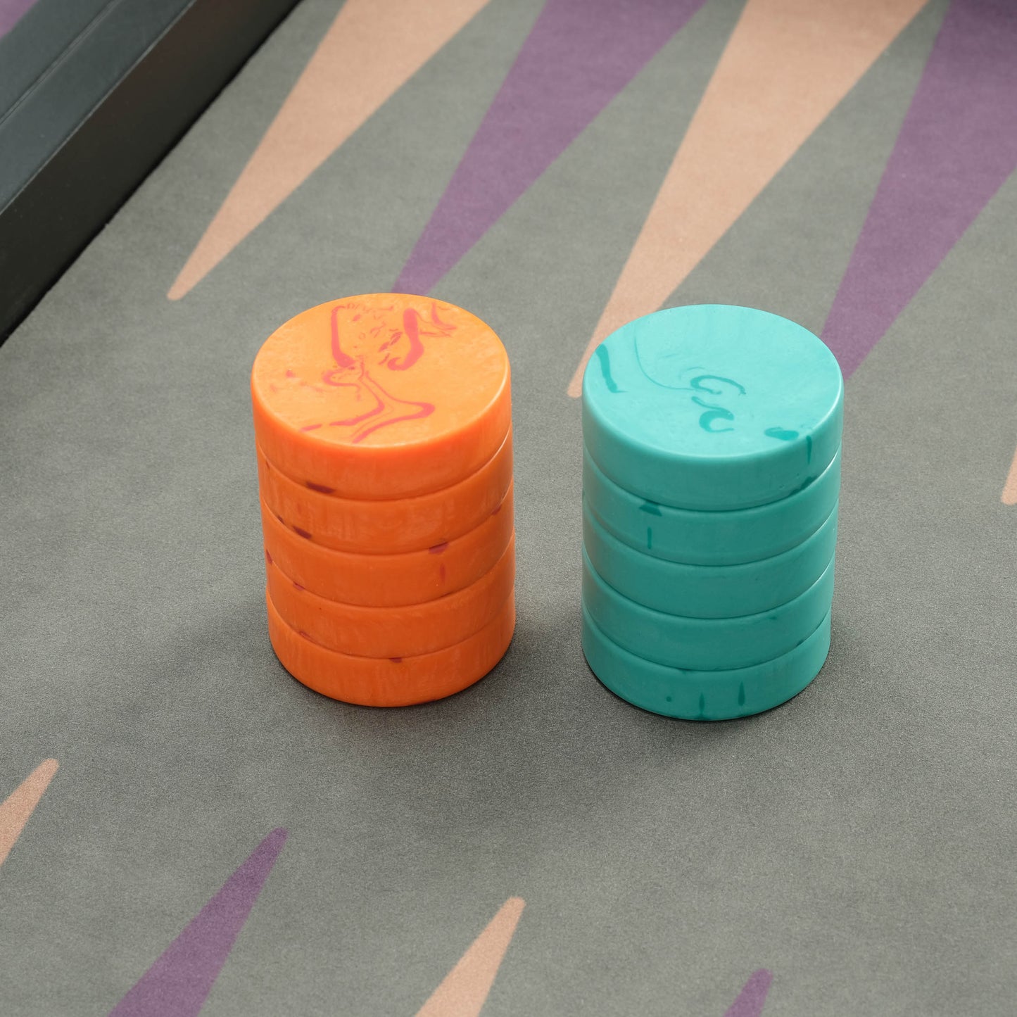 The VOID Board, 2nd Generation, Cassio Edition, Interstellar Series, Luxury Backgammon Set, by Backgammon Galaxy