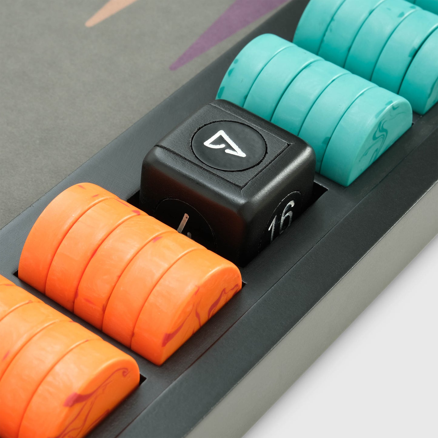 The VOID Board, 2nd Generation, Cassio Edition, Interstellar Series, Luxury Backgammon Set, by Backgammon Galaxy