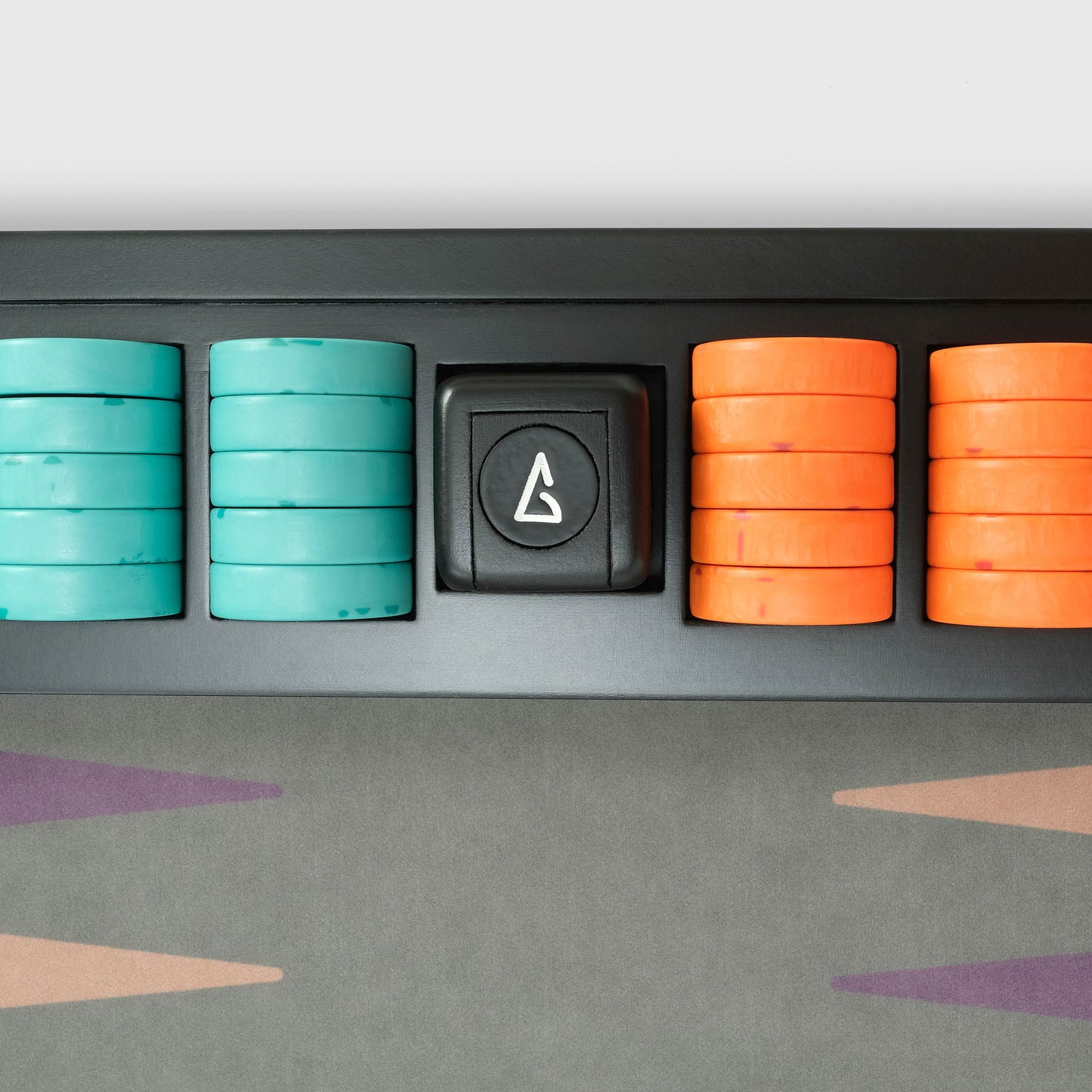 The VOID Board, 2nd Generation, Cassio Edition, Interstellar Series, Luxury Backgammon Set, by Backgammon Galaxy