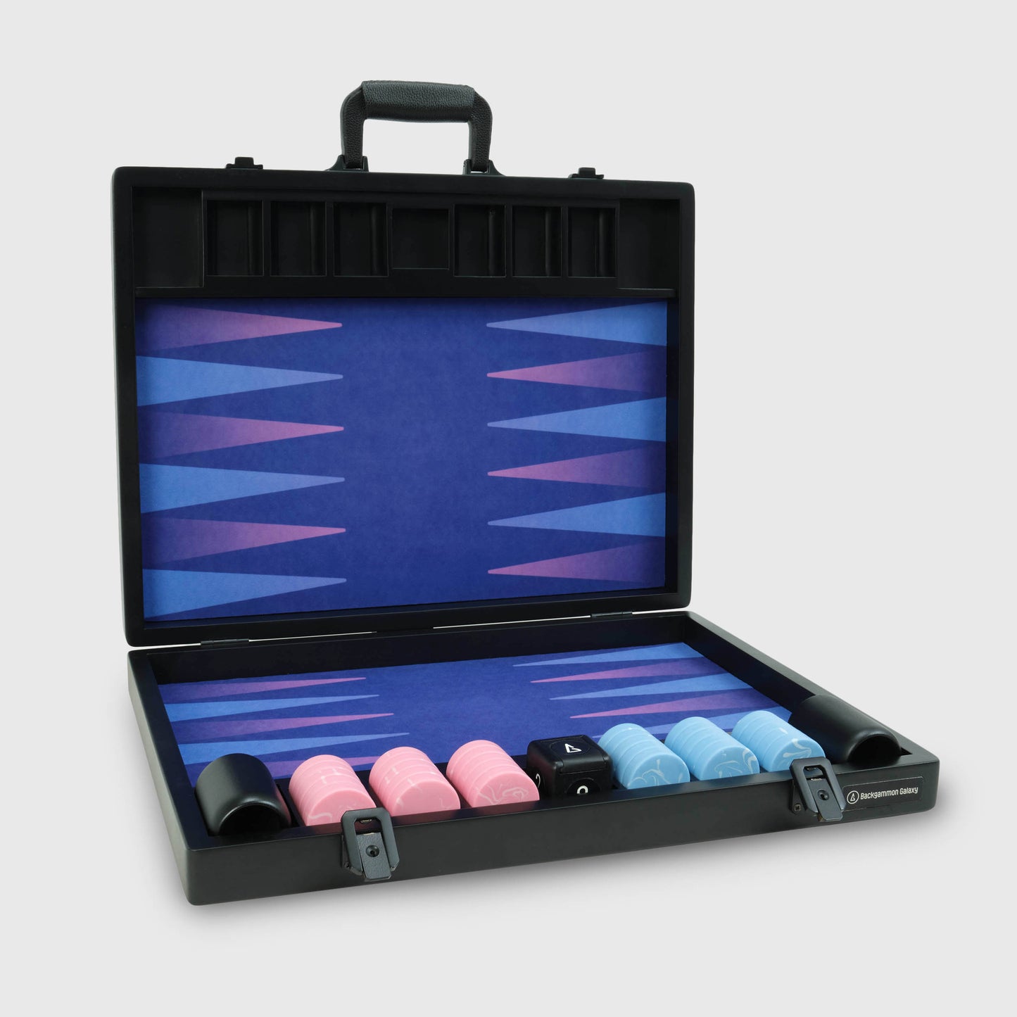 The VOID Board, 2nd Generation, Quantum Edition, Interstellar Series, Luxury Backgammon Set, by Backgammon Galaxy