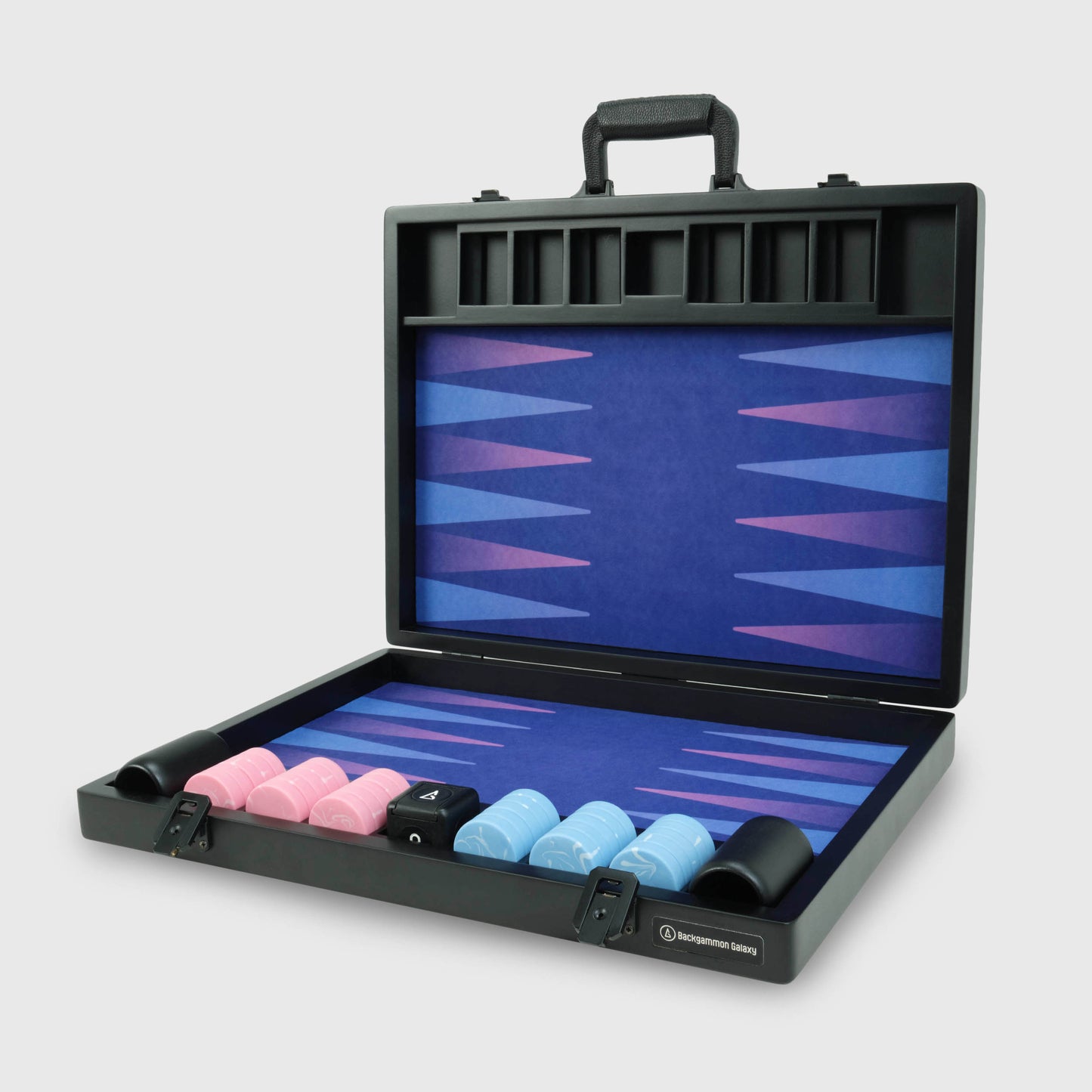 The VOID Board, 2nd Generation, Quantum Edition, Interstellar Series, Luxury Backgammon Set, by Backgammon Galaxy