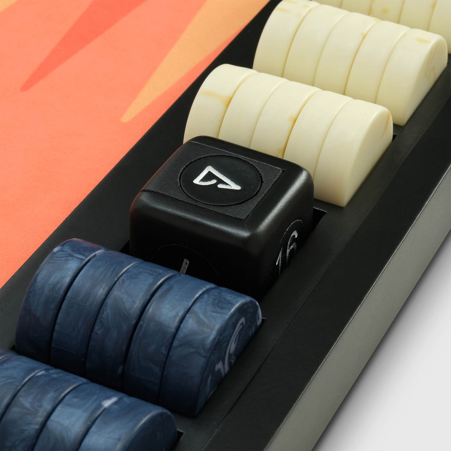 The VOID Board, 2nd Generation, Solaris Edition, Interstellar Series, Luxury Backgammon Set, by Backgammon Galaxy