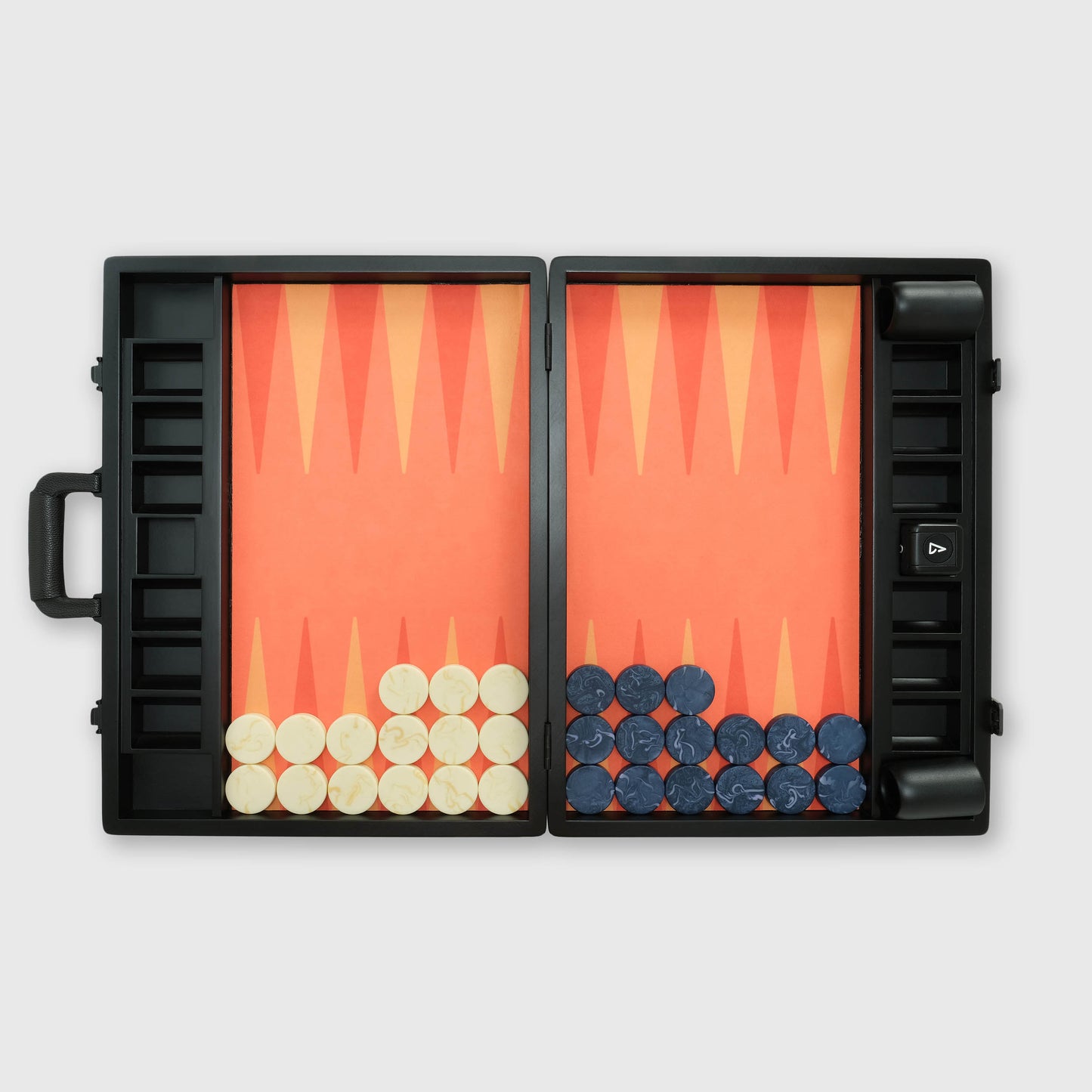 The VOID Board, 2nd Generation, Solaris Edition, Interstellar Series, Luxury Backgammon Set, by Backgammon Galaxy