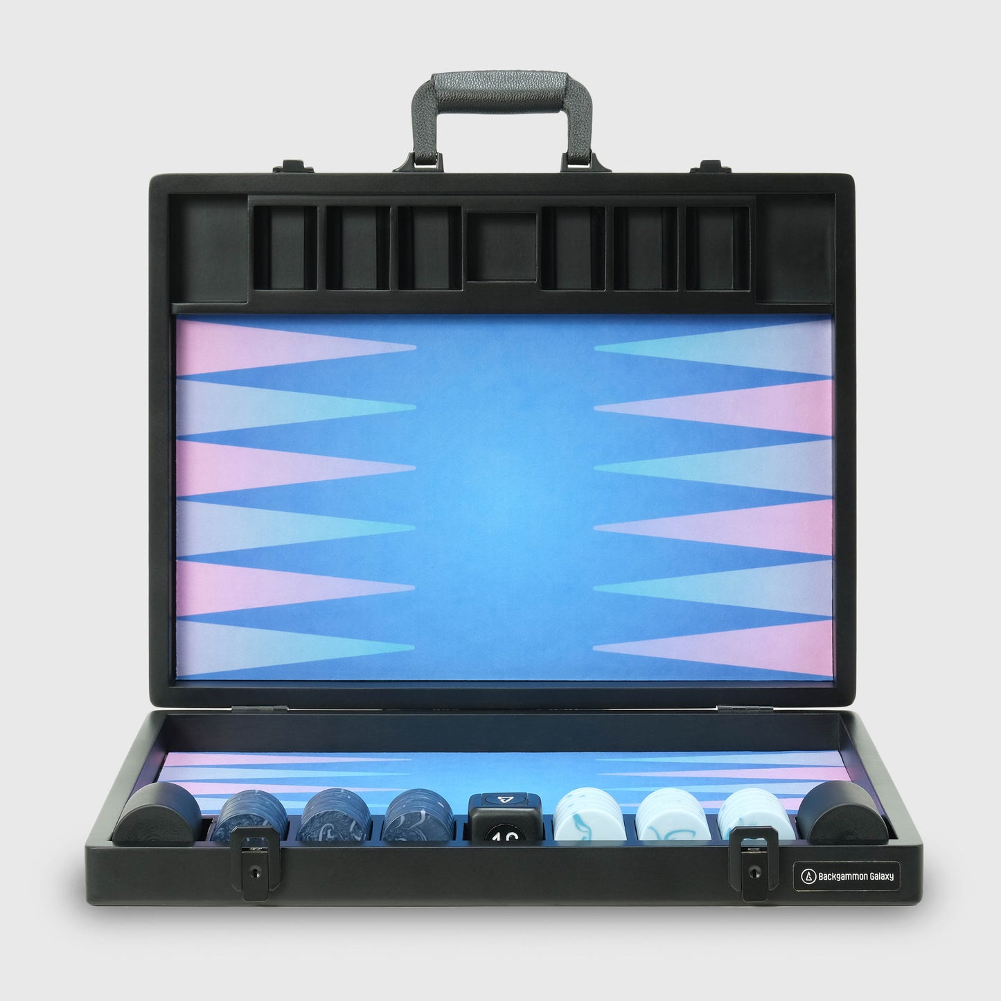 The VOID Board, 2nd Generation, Vega Edition, Interstellar Series, Luxury Backgammon Set, by Backgammon Galaxy