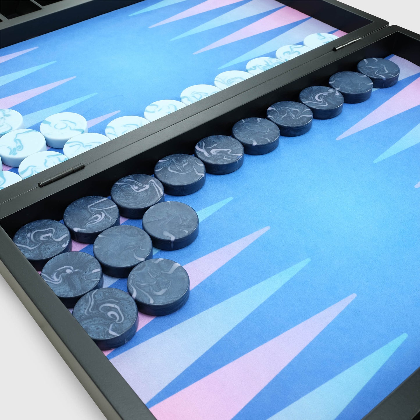 The VOID Board, 2nd Generation, Vega Edition, Interstellar Series, Luxury Backgammon Set, by Backgammon Galaxy