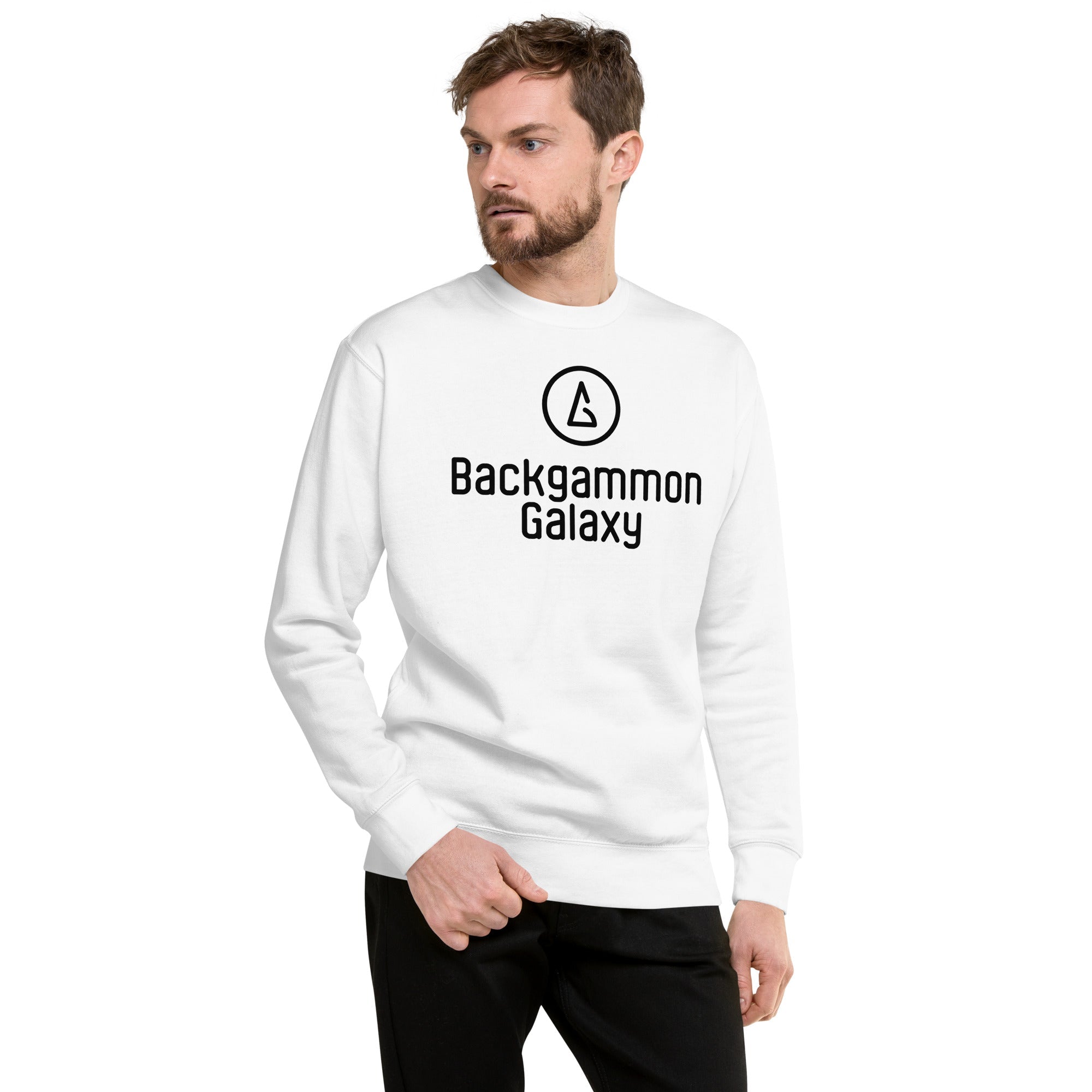 Galaxy Essentials Unisex Sweatshirt (Full Logo) - Backgammon Galaxy