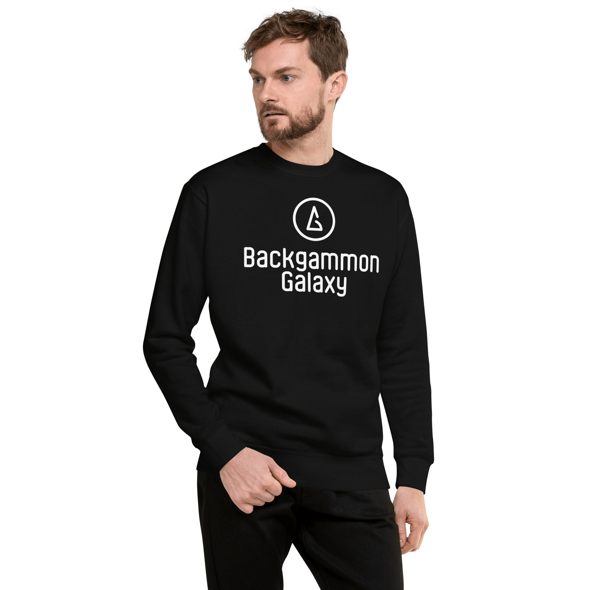 Galaxy Essentials Unisex Sweatshirt (Full Logo) - Backgammon Galaxy