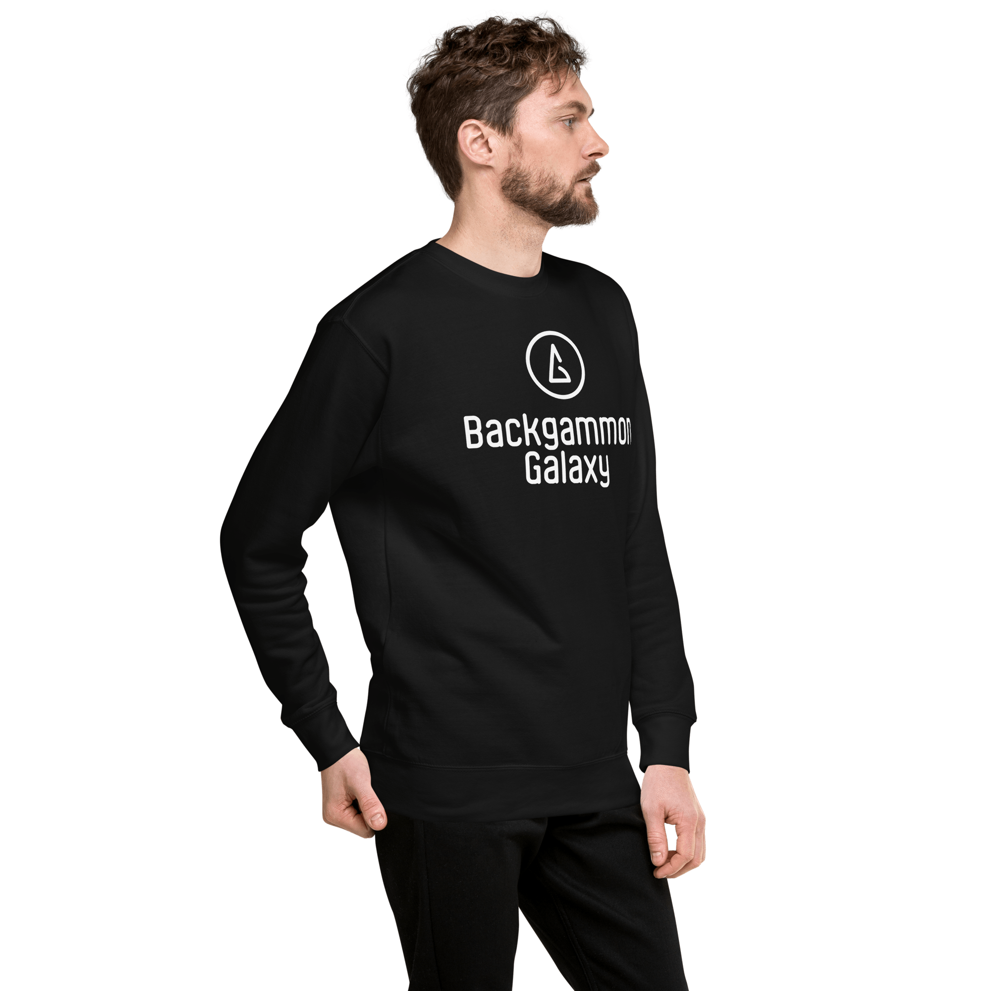 Galaxy Essentials Unisex Sweatshirt (Full Logo) - Backgammon Galaxy