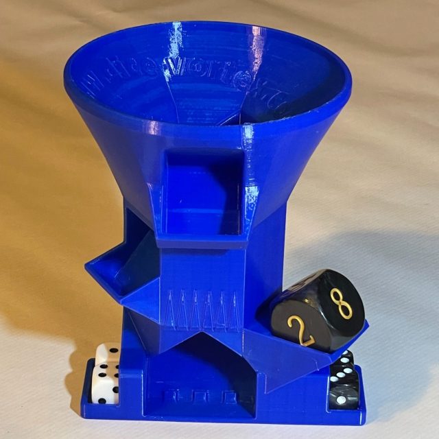 Oliver Squire develops novel dice tower