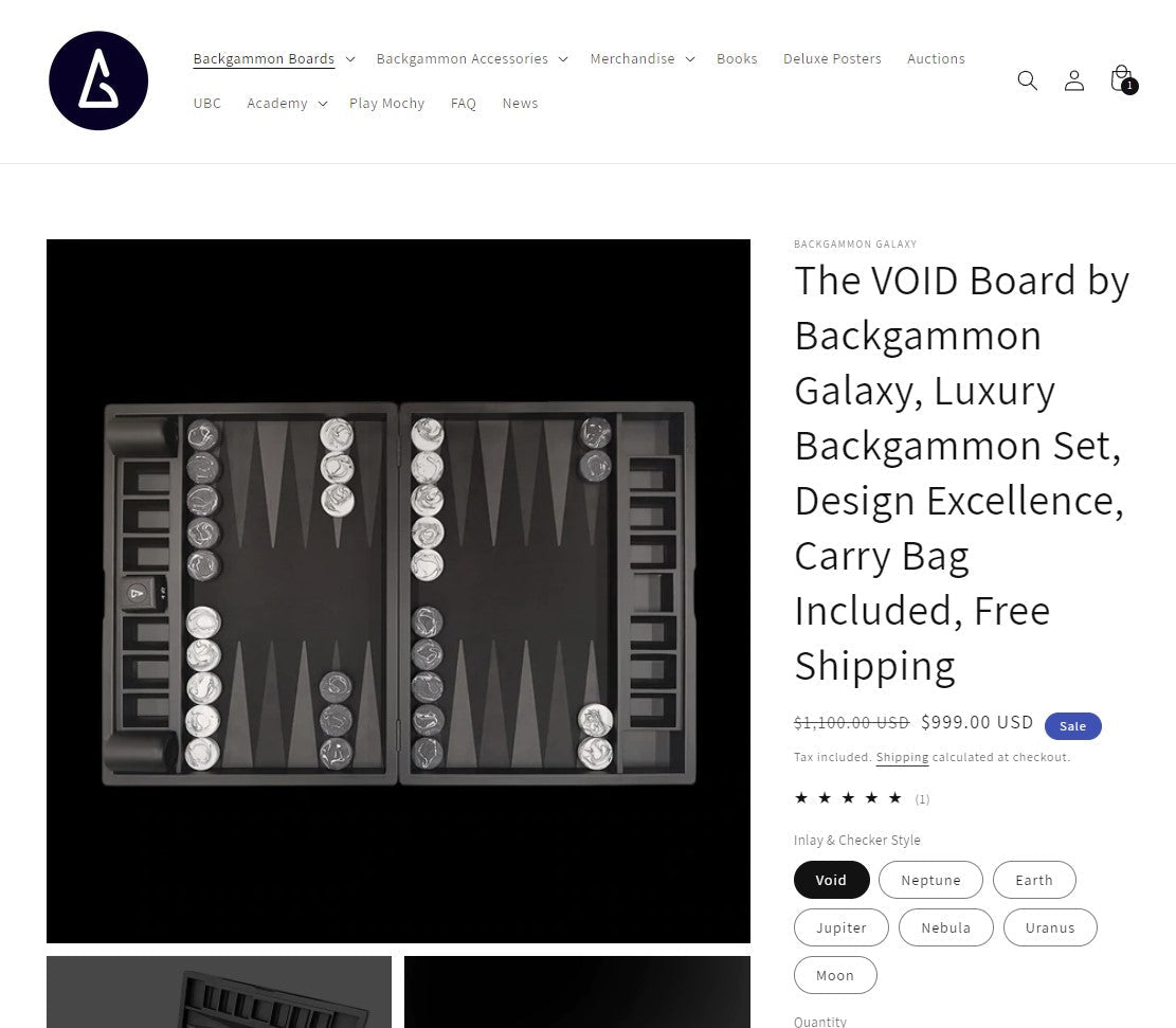 New Shop Design Coming Feb. 15th - Backgammon Galaxy