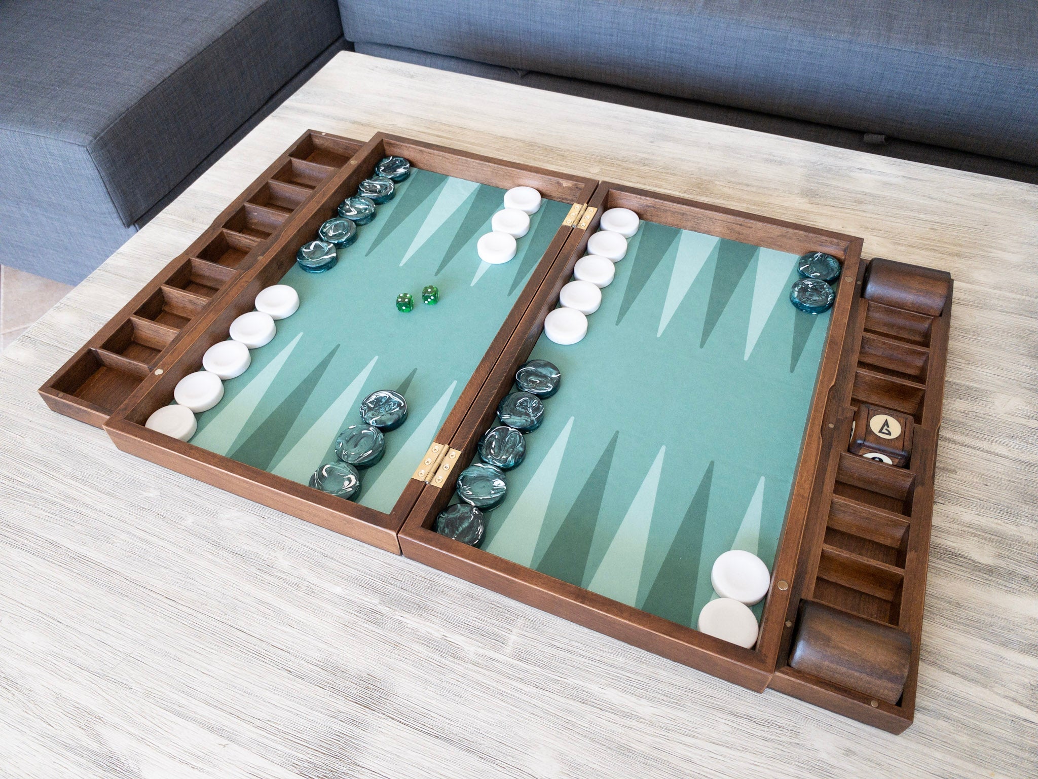 Review of the Backgammon Galaxy “Earth” Backgammon Set - Backgammon Galaxy