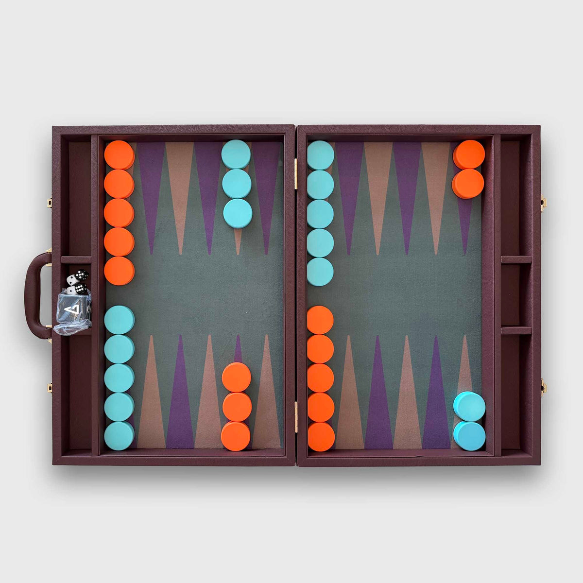 Nova Board - Cassio, Tournament Backgammon Set