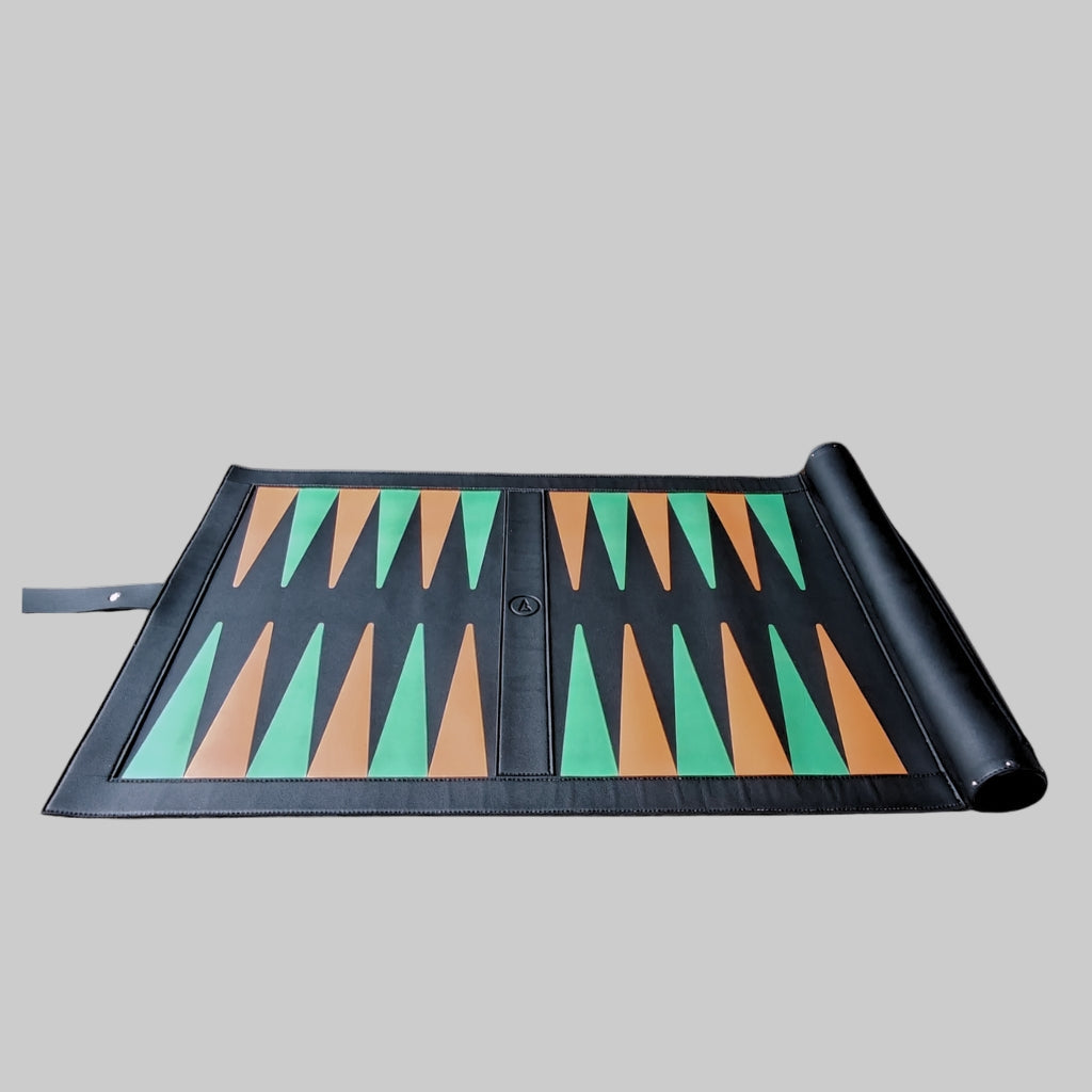 Atlas Board, Tournament Size Roll-up Backgammon Board