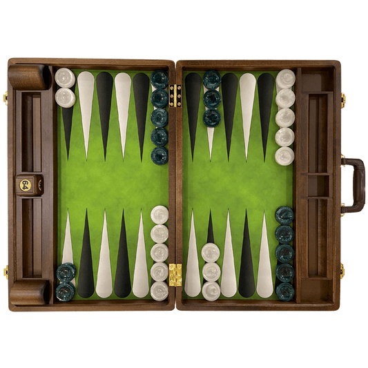 Mete, Tournament Size Backgammon Set, FM Gammon - Backgammon Galaxy Backgammon Set
