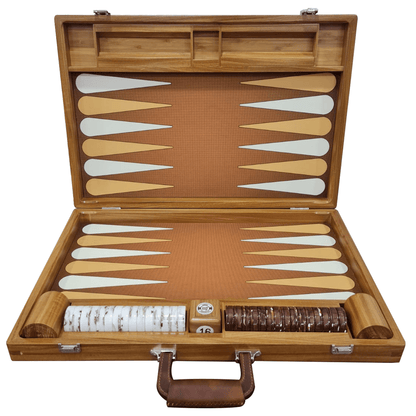 American Cherry, Luxus-Backgammon-Set, FM Gammon