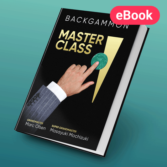 Backgammon Masterclass, von Marc Olsen &amp; Masayuki Mochizuki, interaktives Online-E-Book