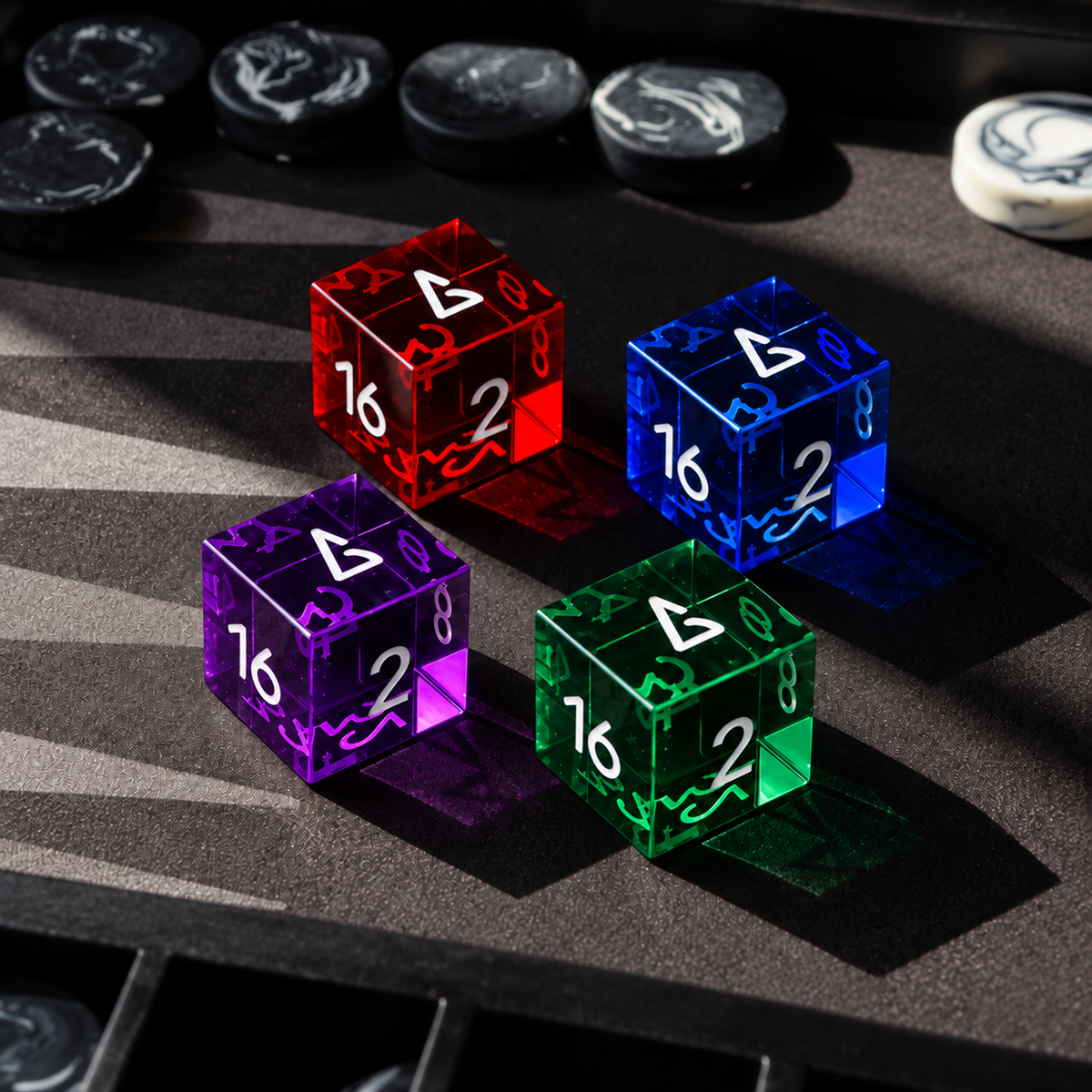 Cosmos Cubes, Backgammon Doubling Cube