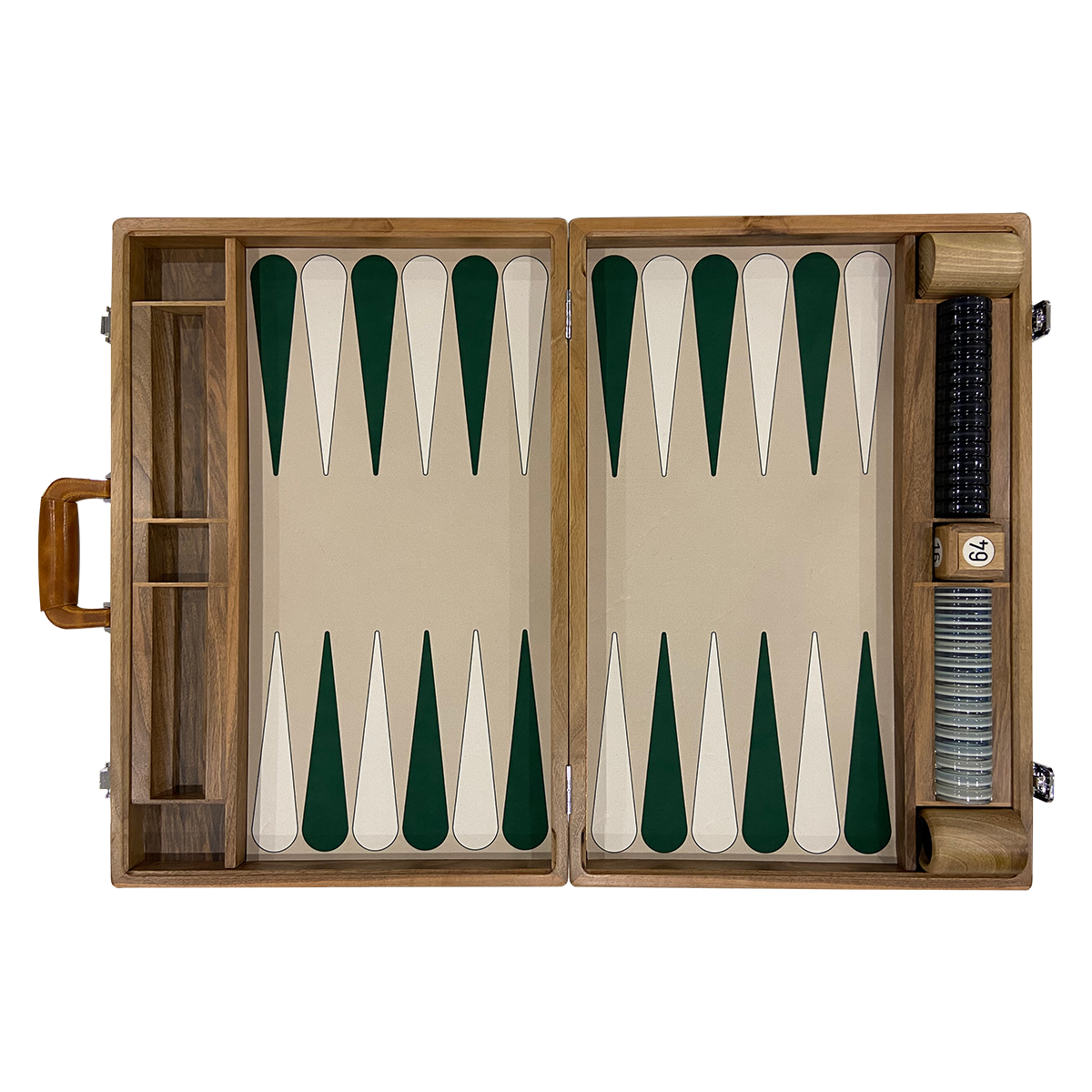 Tabellone "Colorado", Set Backgammon di lusso, FM Gammon