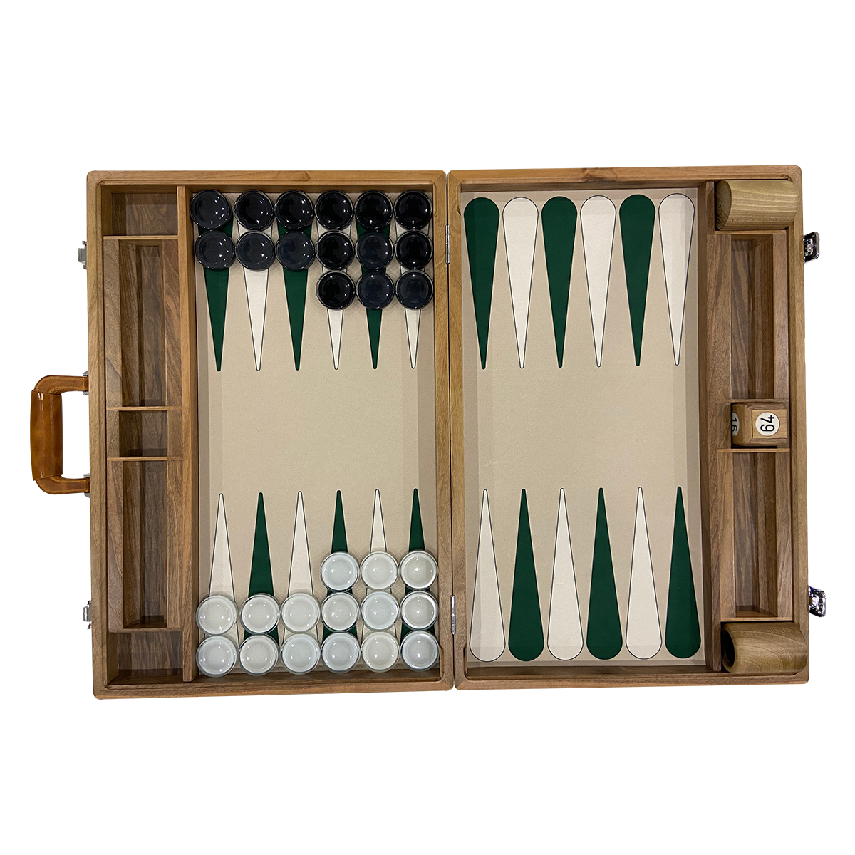 „Colorado“-Brett, Luxus-Backgammon-Set, FM Gammon