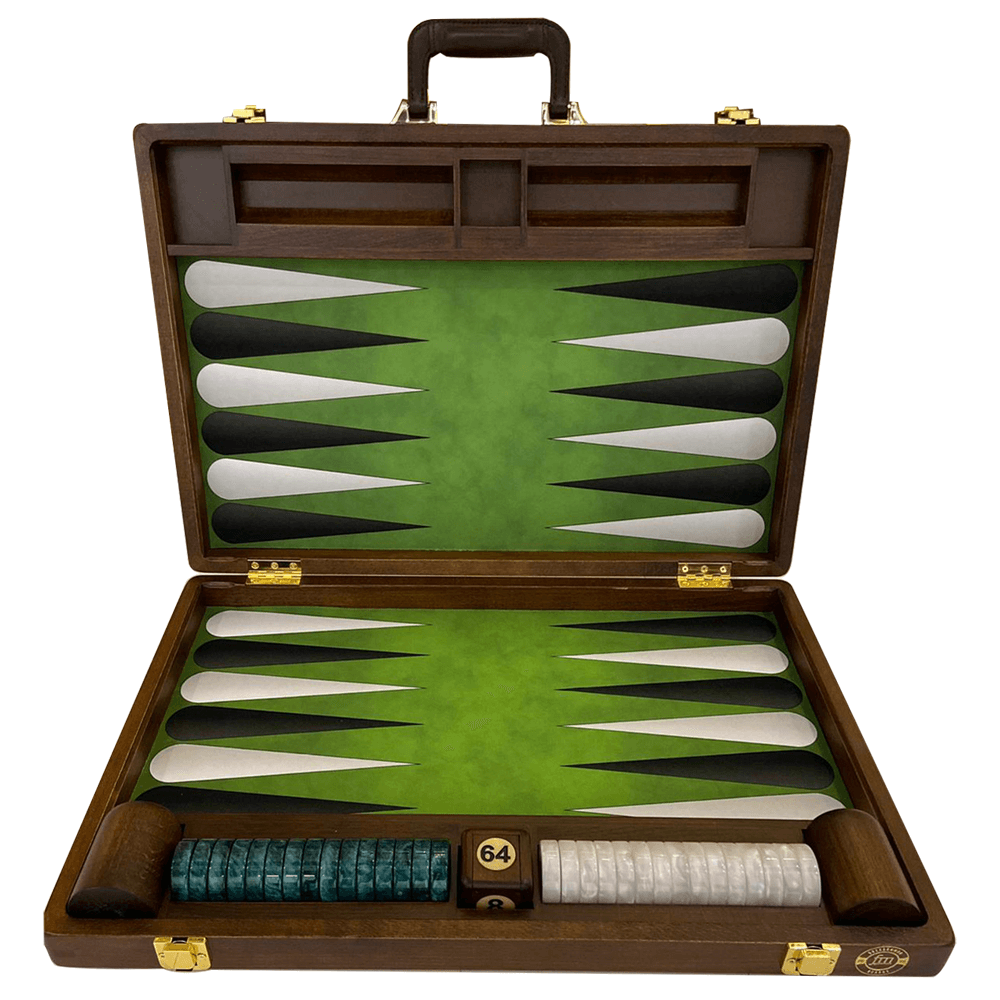 Mete, Tournament Size Backgammon Set, FM Gammon - Backgammon Galaxy Backgammon Set