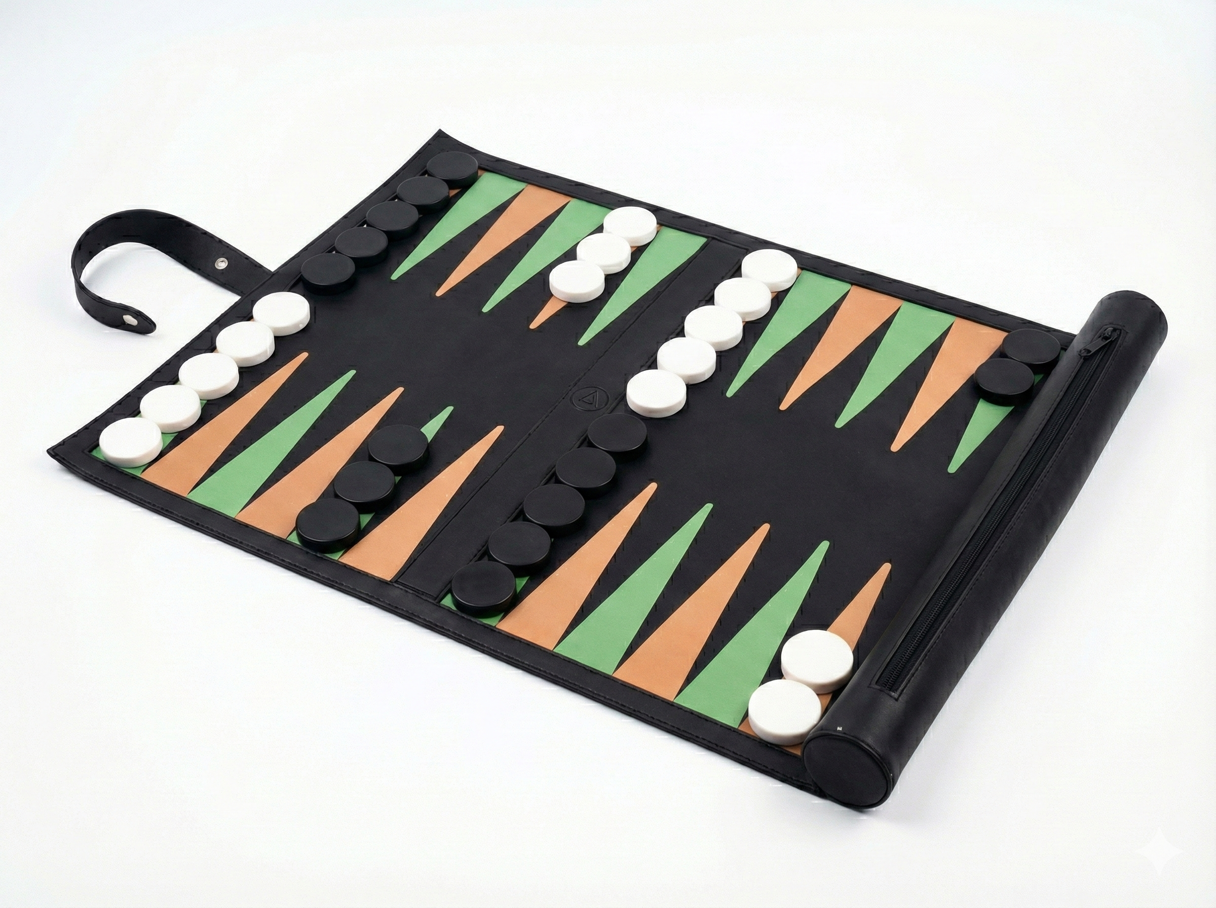 Atlas Board, Tournament Size Roll-up Backgammon Board