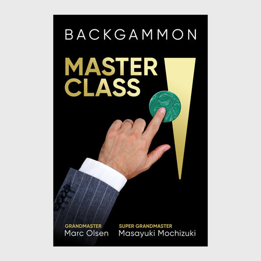 Masterclass di Backgammon, di Marc Olsen e Masayuki Mochizuki, copertina rigida o morbida 