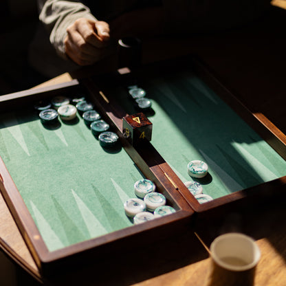 Kosmoswürfel, Backgammon-Verdoppelungswürfel