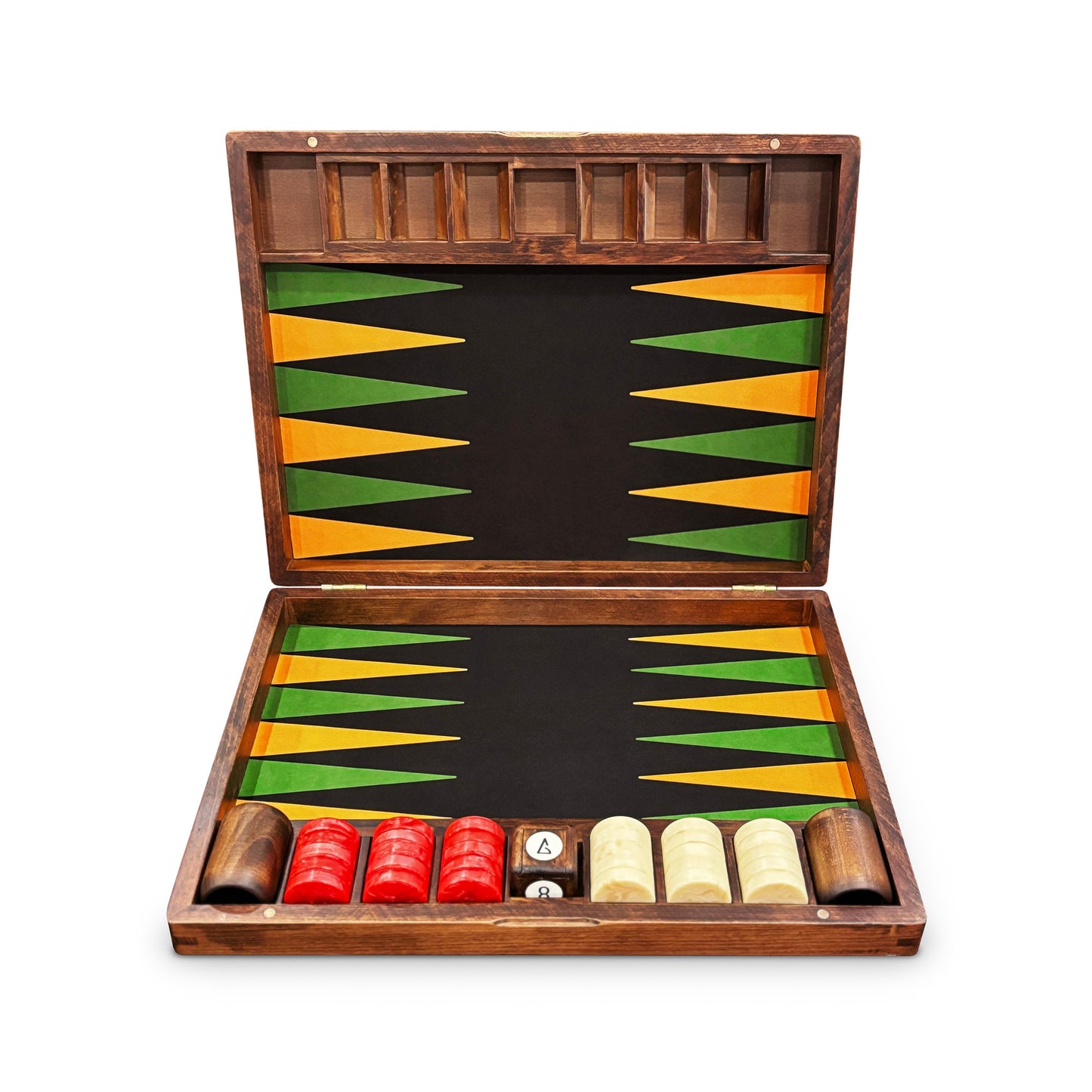 Tabellone del Grand Prix di Monte Carlo, set di backgammon di lusso, tema backgammon classico