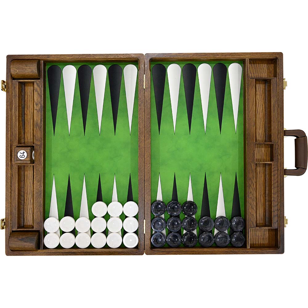 "Marc Olsen" board, Luxury Backgammon Set, FM Gammon