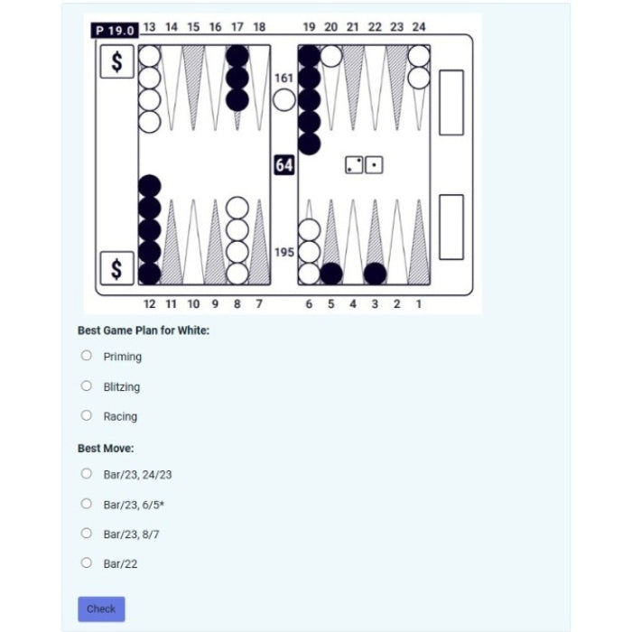 Backgammon Masterclass, von Marc Olsen &amp; Masayuki Mochizuki, interaktives Online-E-Book