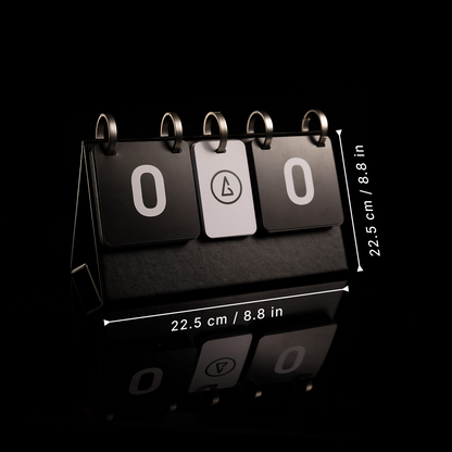 Backgammon Galaxy Scoreboard, Black, Length: 25 points