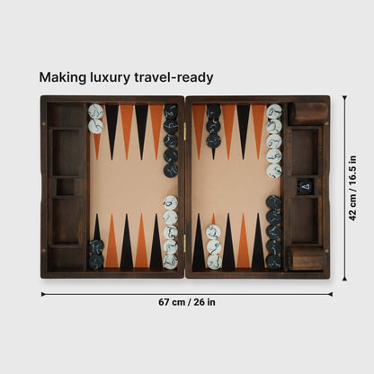 Adventure+ Board - Casablanca, Size: Travel - Backgammon Galaxy