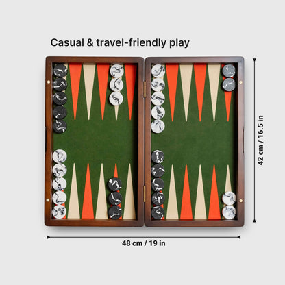 Adventure Board - Monte Carlo, Size: Adventure - Backgammon Galaxy